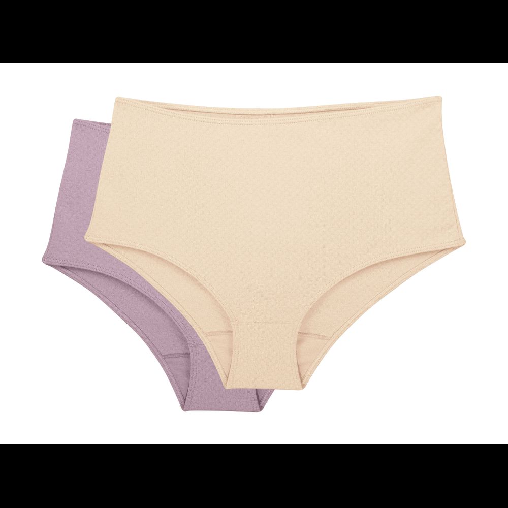 KIT CALCINHA CLASSIC 100% ALGODÃO NUDE/ROSA RETRO