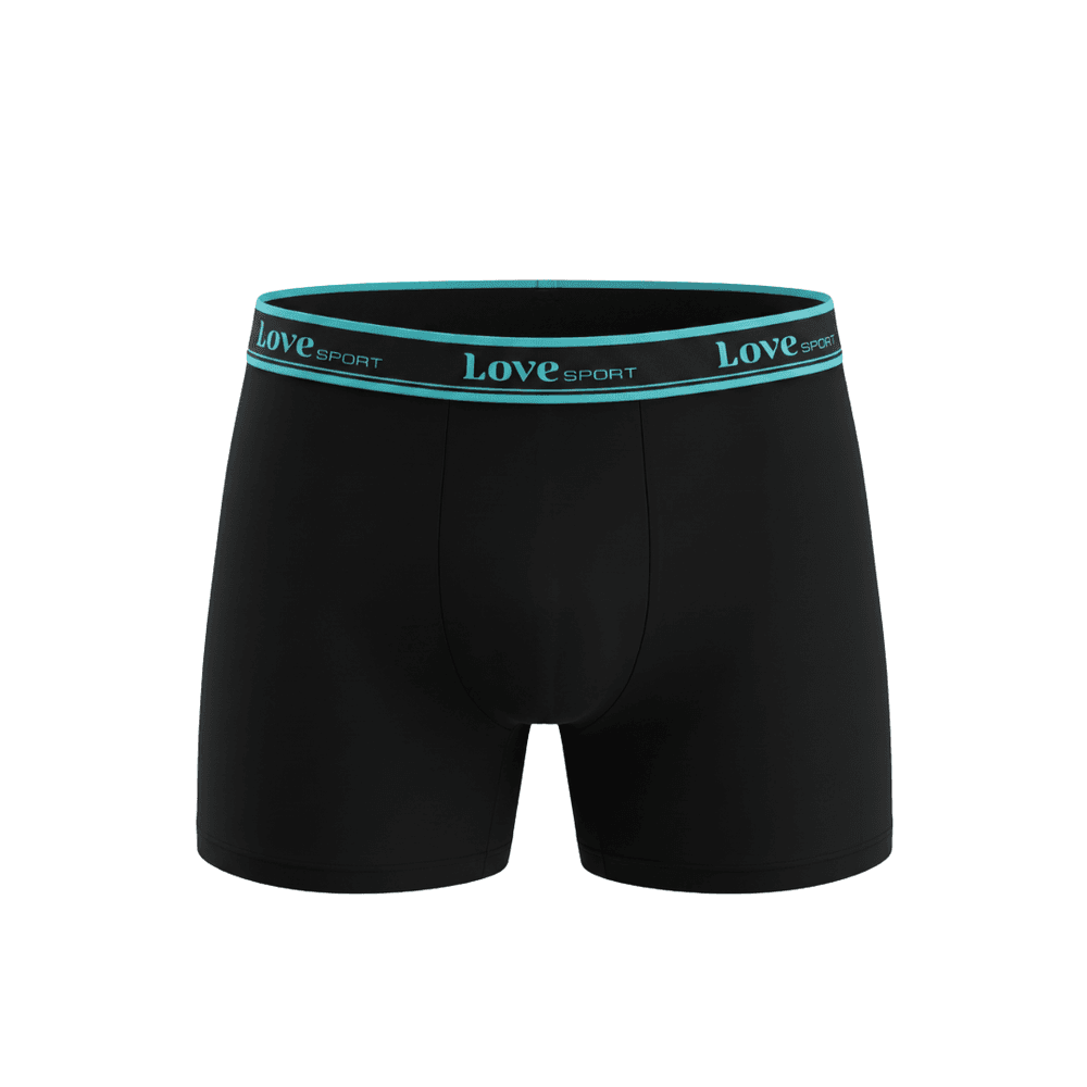 CUECA BOXER BÁSICA PRETO
