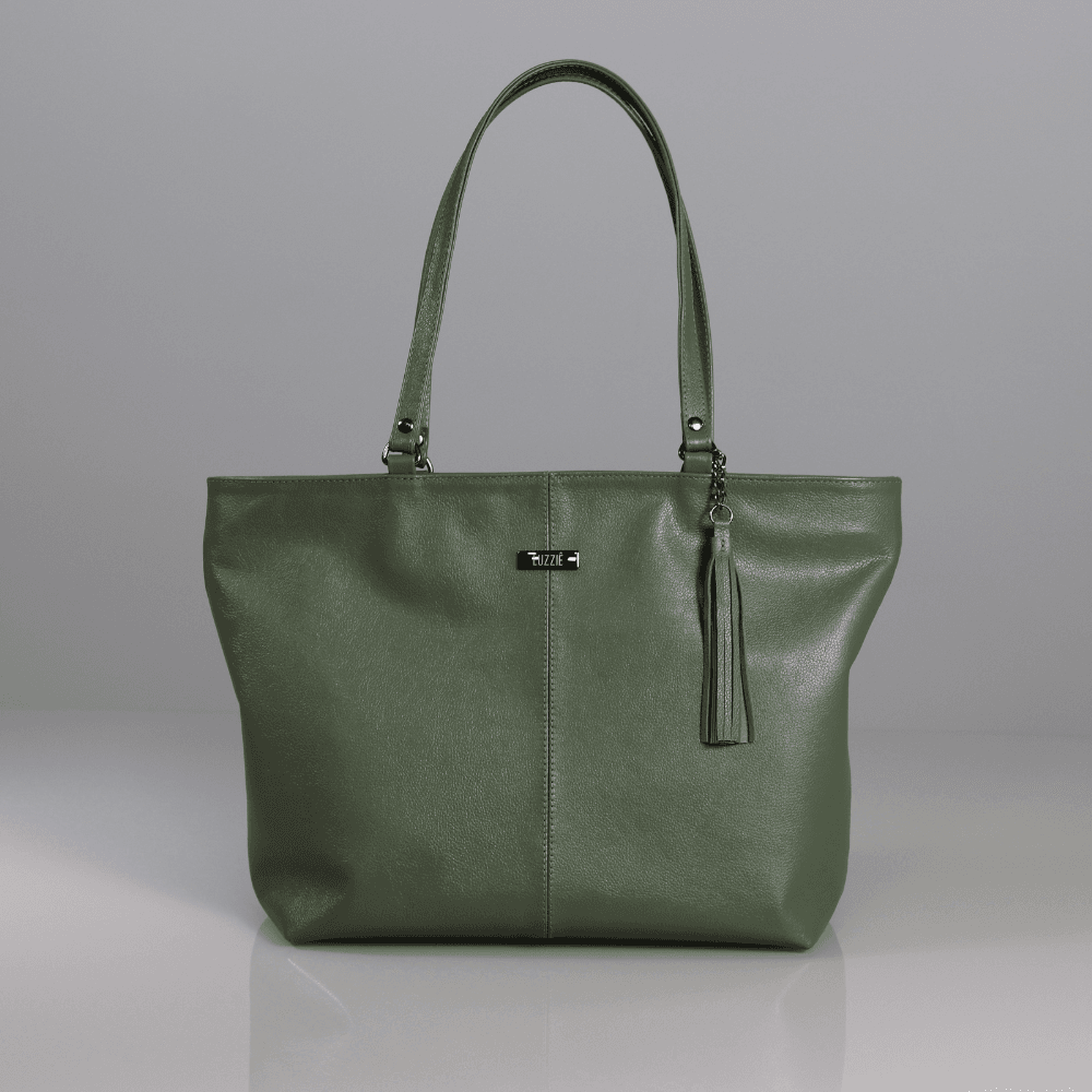 Bolsa Diana Verde Sálvia | Couro Legítimo
