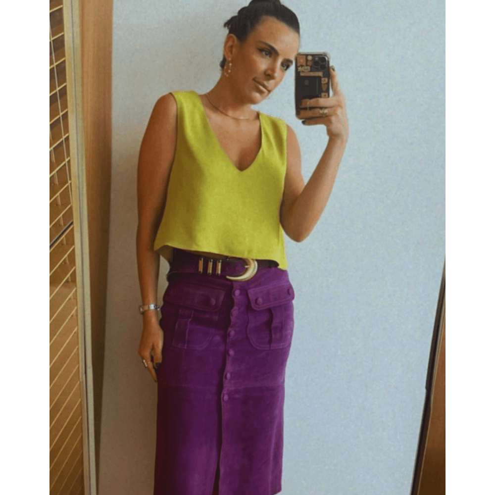 Blusa Ornella Lima - MATIBRAND