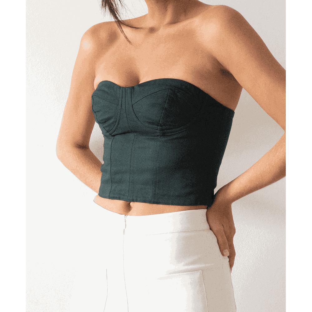 Top Liza - Verde Escuro - MATIBRAND