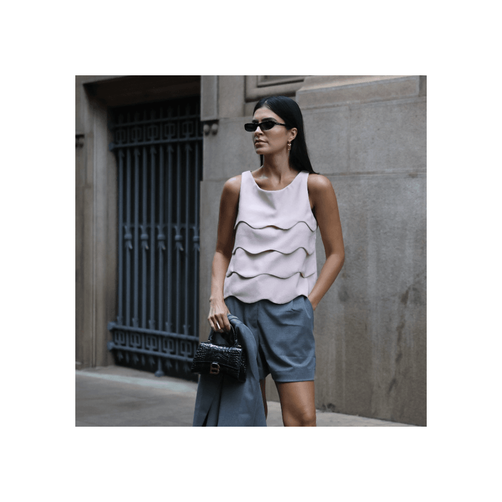 Blusa Pétalas - Nude - MATIBRAND