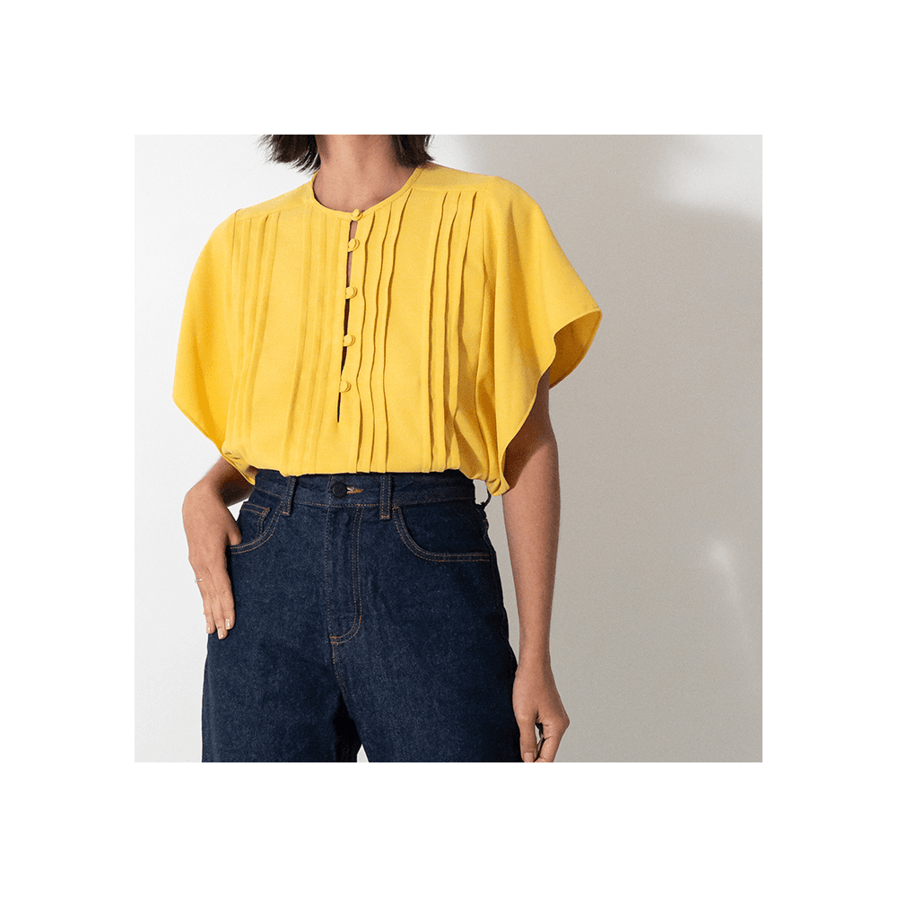 Blusa Lila - Amarelo - MATIBRAND