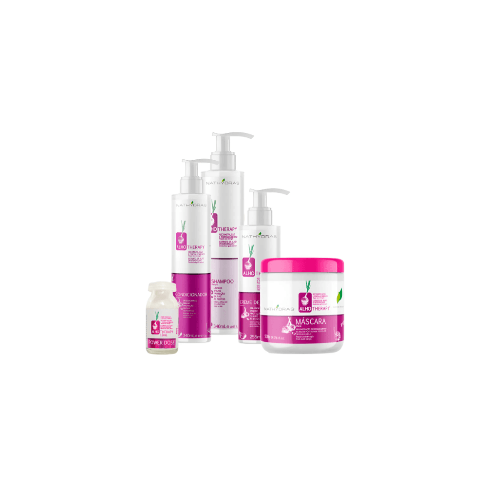 Kit Completo Alho Therapy - MSA COSMÉTICOS