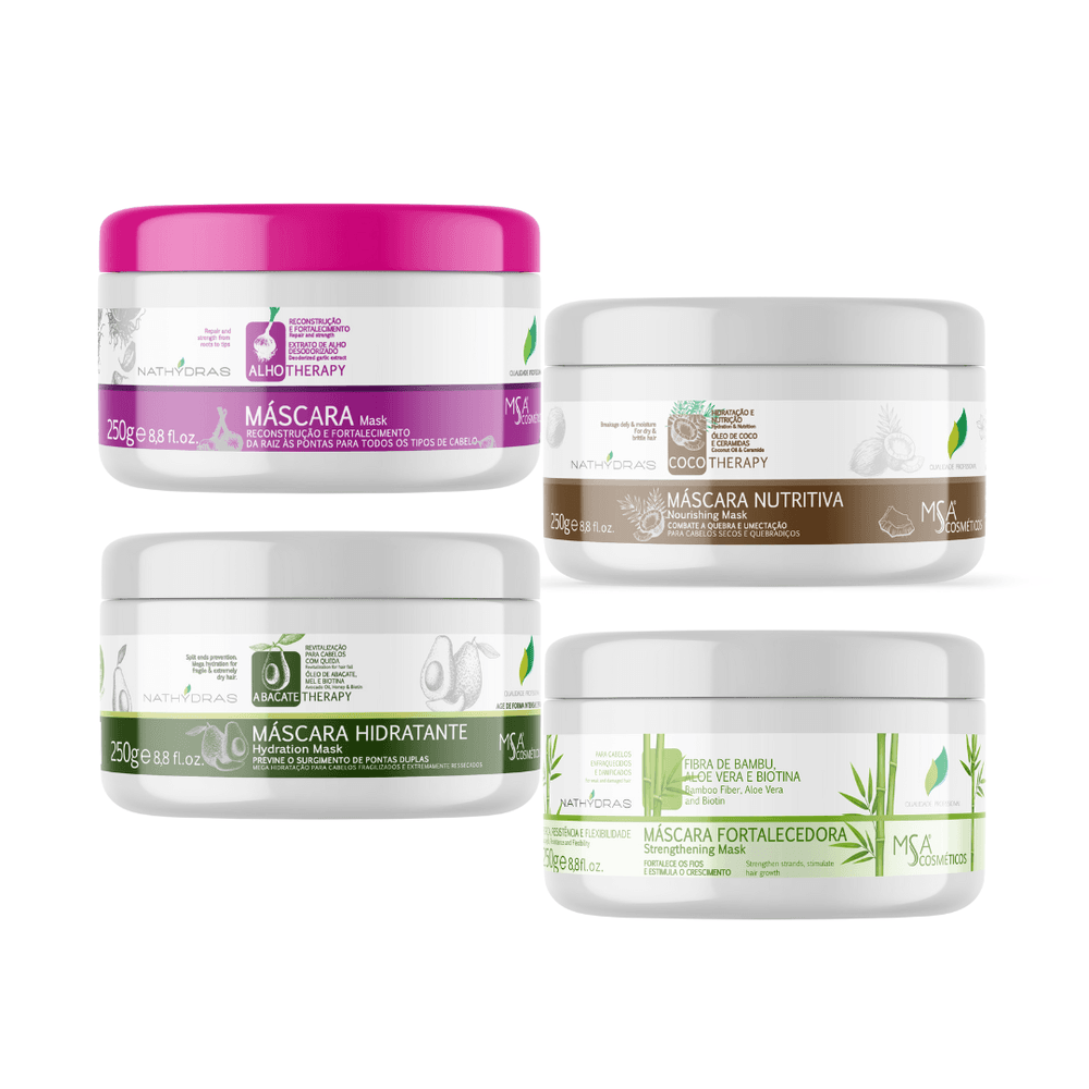 Kit Máscaras - MSA COSMÉTICOS