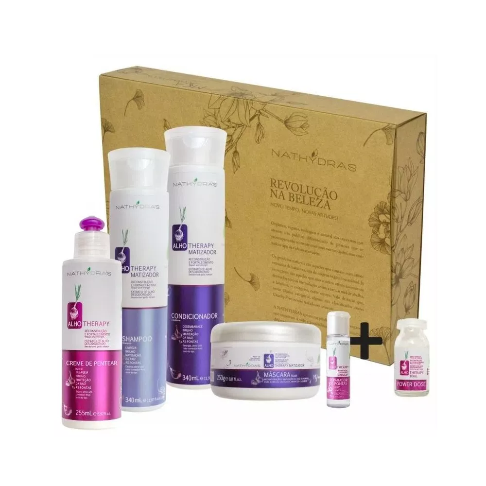 Kit Completo Matizador Alho - MSA COSMÉTICOS