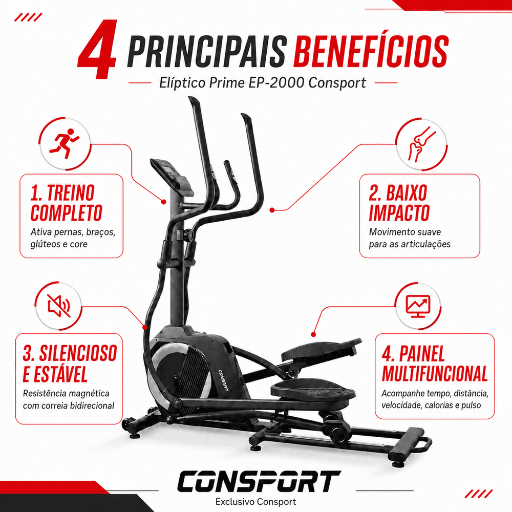 Elíptico Prime EP-2000 Consport