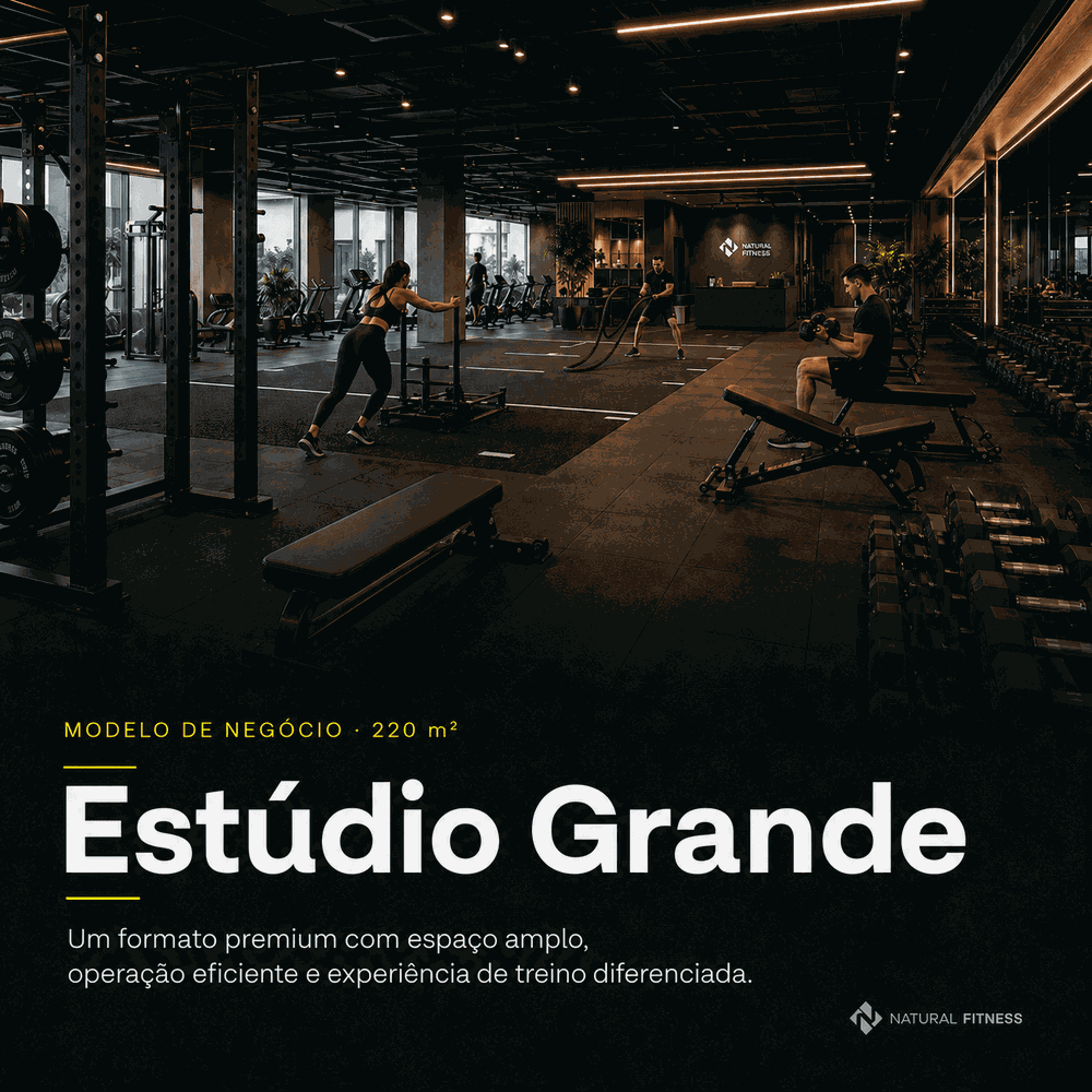 Studio de Personal de 220 m² | Projeto Fitness