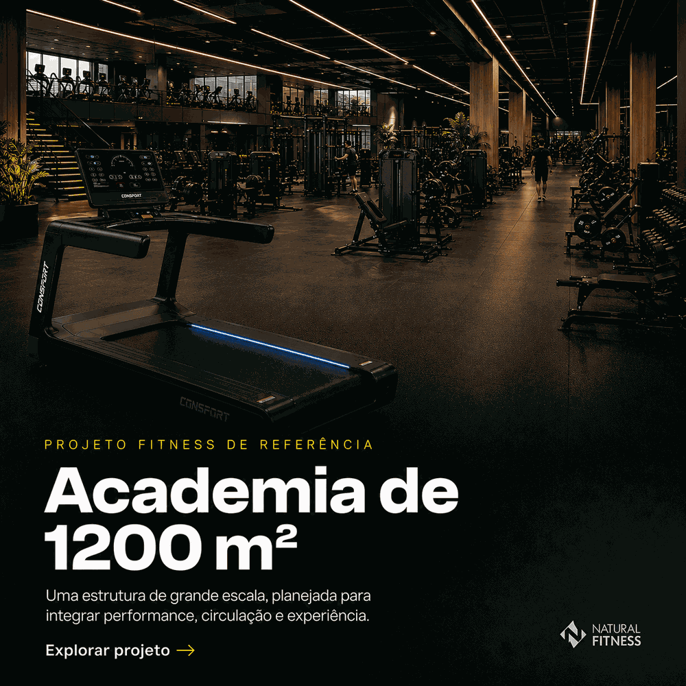 Montar Academia de 1200 m²