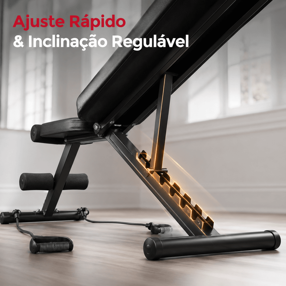 Banco de Musculação 5x1 Profissional para Academia Consport