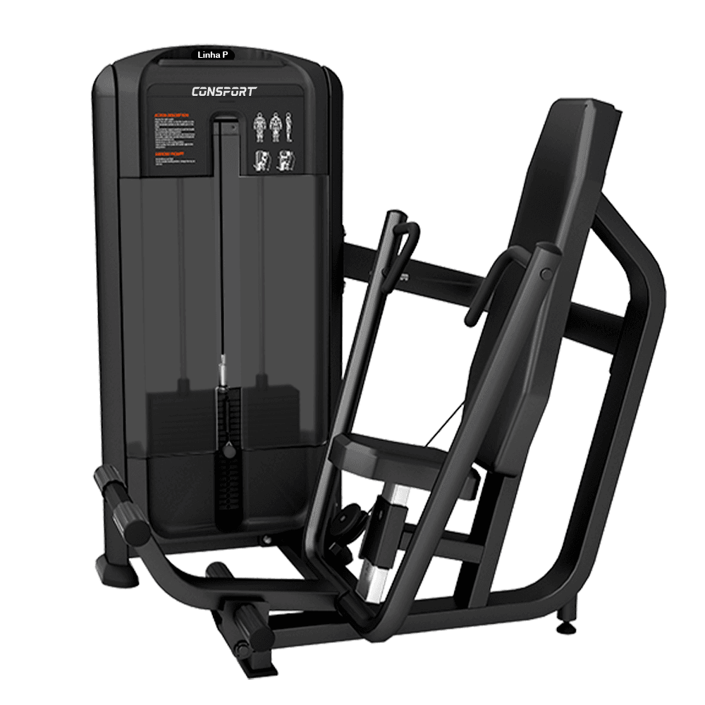 Equipamento de Musculação Supino Vertical Profissional para Academia - Consport - Linha CS-P