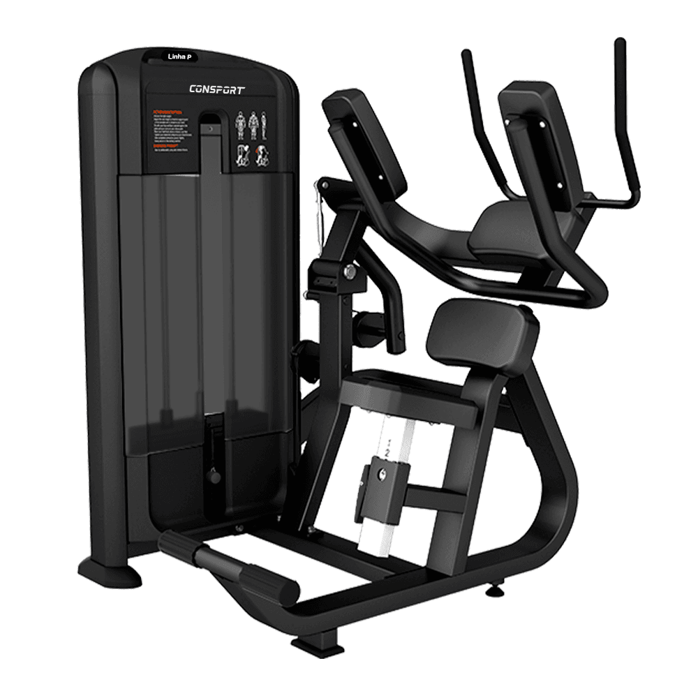 Equipamento de Musculação de Treino Abdominal Profissional para Academia - Consport - Linha CS-P