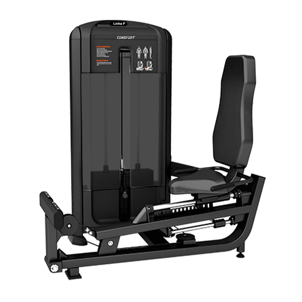 Equipamento de Musculação Panturrilha Sentada Profissional Para Academia - Consport - Linha CS-P