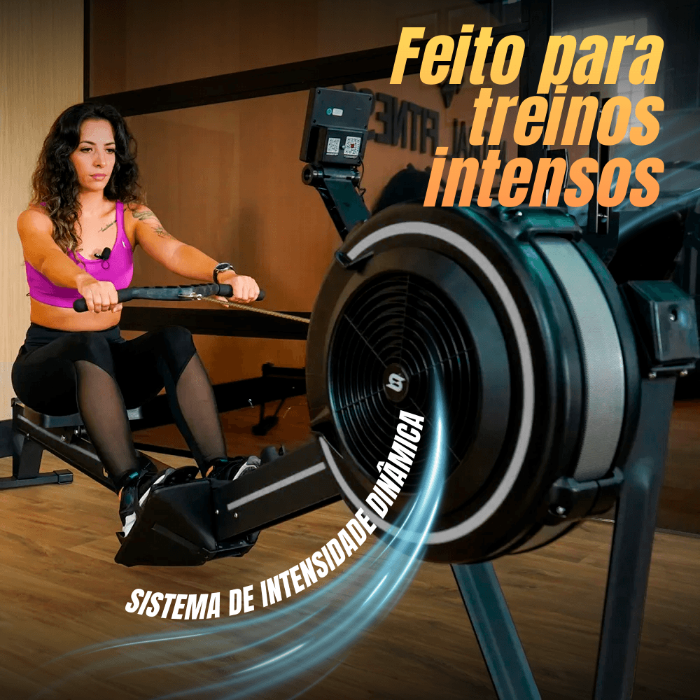 Air Remo para Treinos Intensos - Remo Ergométrico Profissional Consport