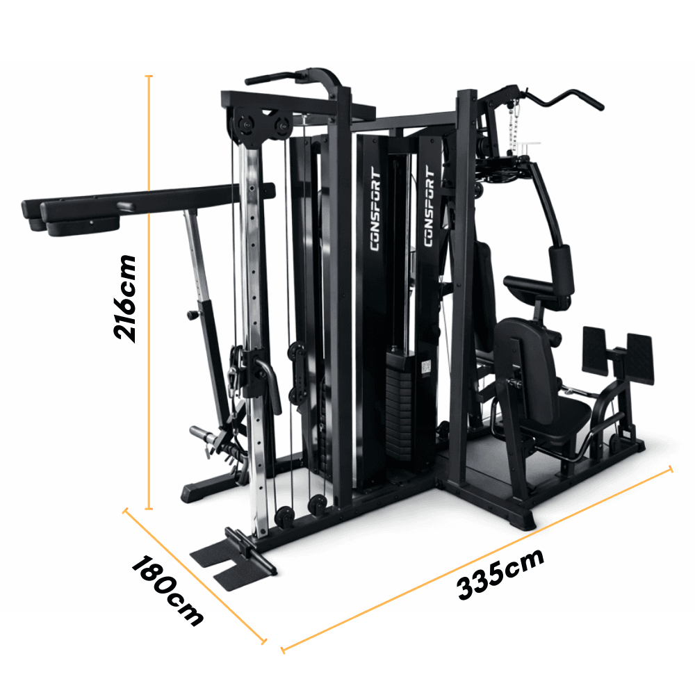 Estação De Musculação Elite Completa Consport