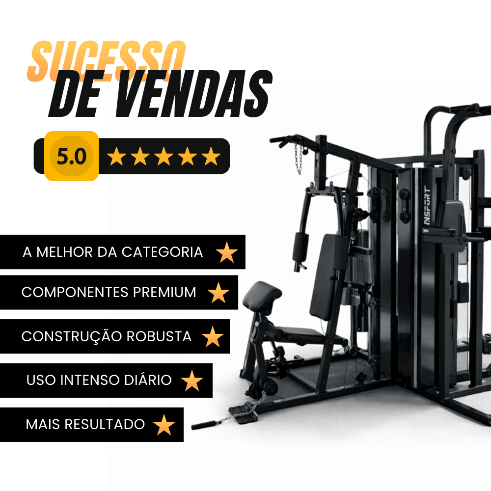 Estação De Musculação Elite Completa Consport
