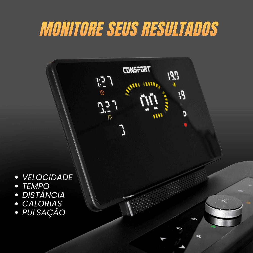 Esteira Ct-250 Semiprofissonal Connect Bluetooth Inclinação Automática Consport