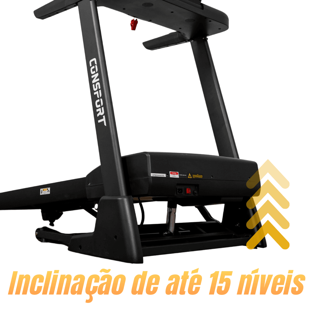 Esteira Ct-250 Semiprofissonal Connect Bluetooth Inclinação Automática Consport