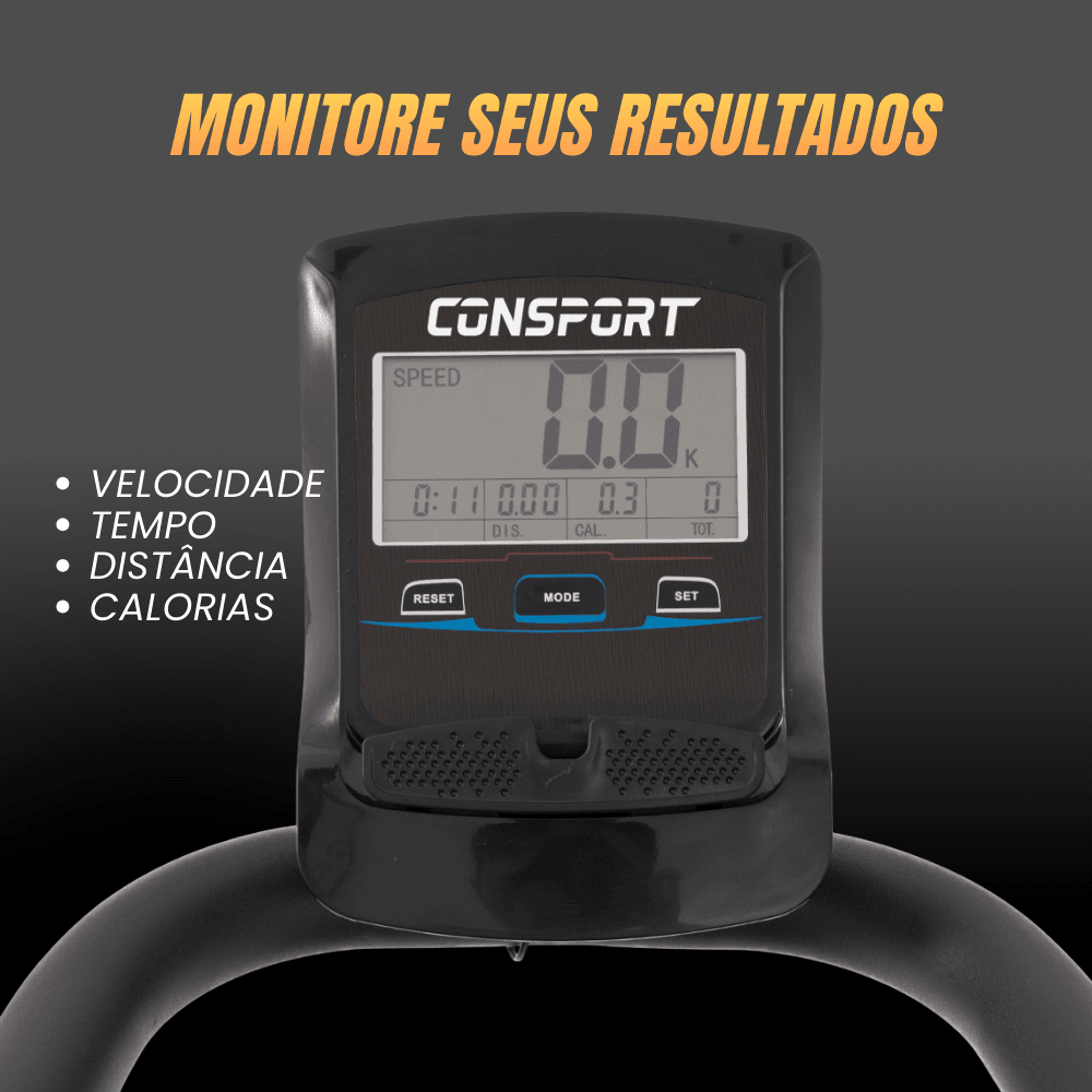 Esteira Curva para Academia Profissional Consport – Treino Intenso