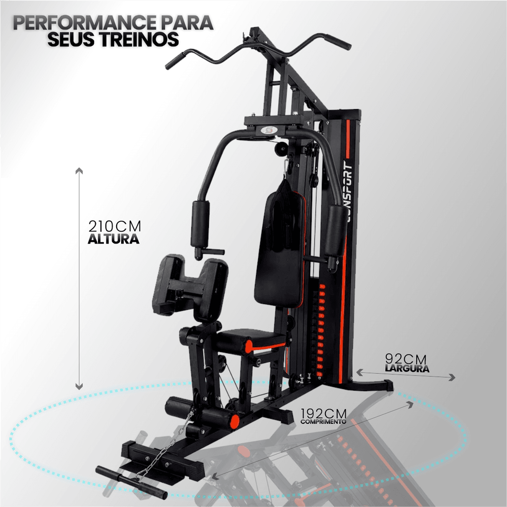 Estação de Musculação Fit - Consport