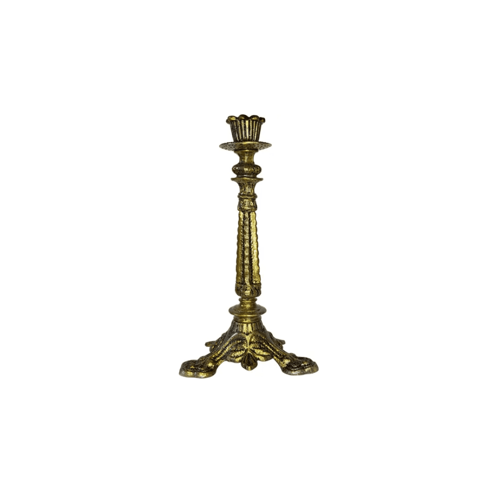 Castiçal Candelabro 30cm Para Vela De 2,8cm