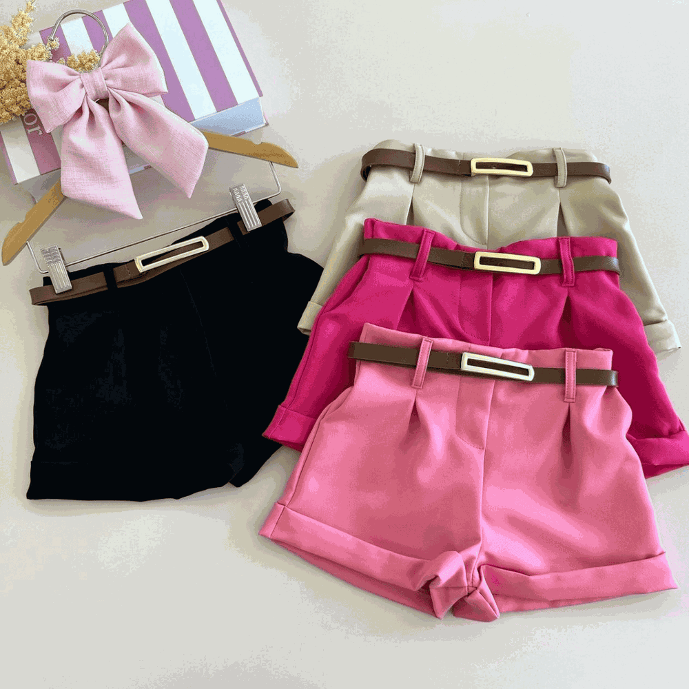 Short Preto - PURO GLAMOUR KIDS