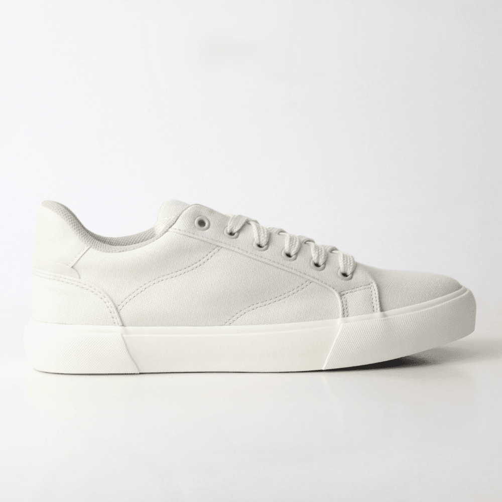 Tênis Randall Lona Casual Blend - Palha off white