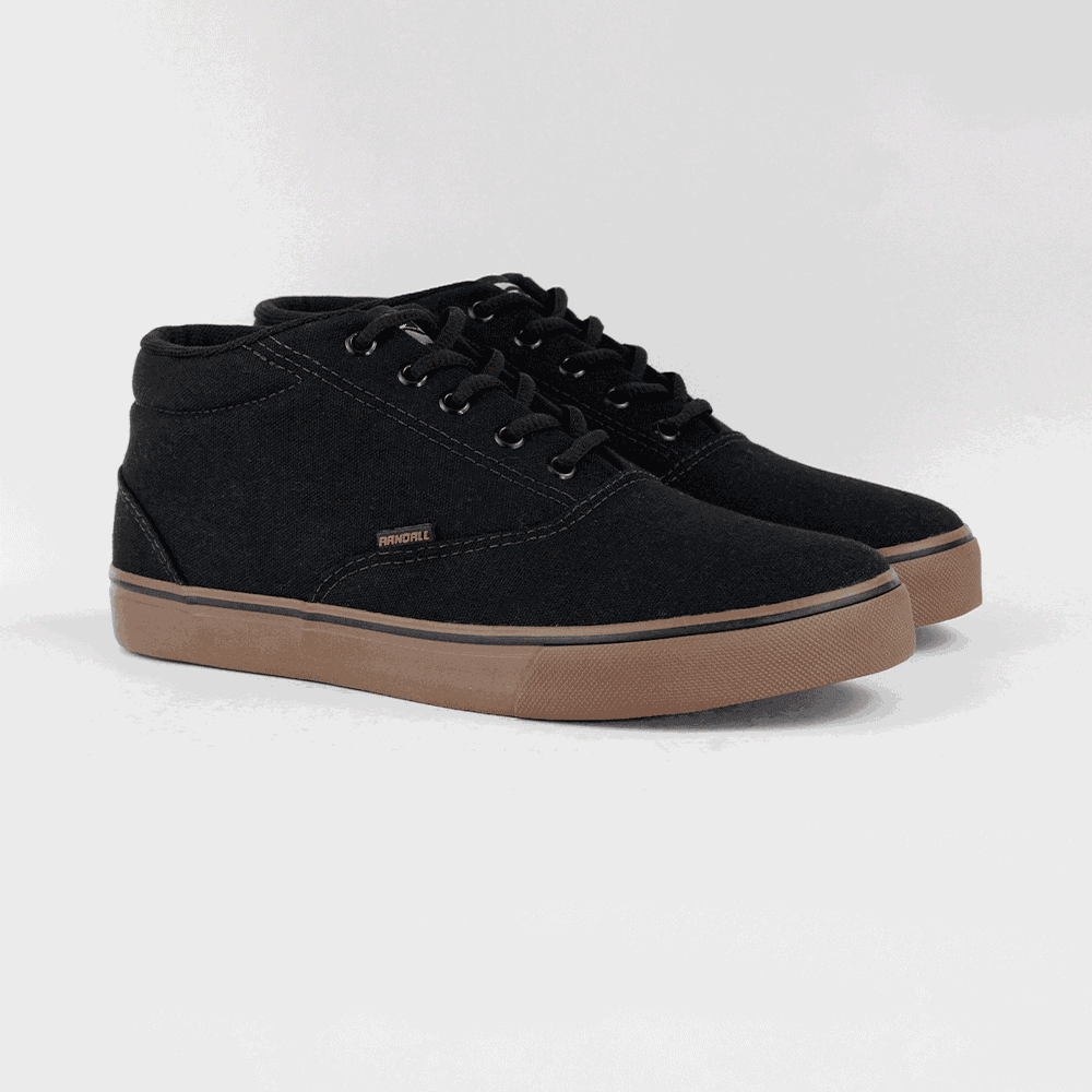 Tênis Randall Lona Leeds Mid - Preto Crepe | Randall
