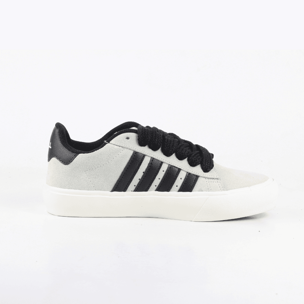 Tênis Randall Lona Camurça SK8 AD - BRANCO/PRETO