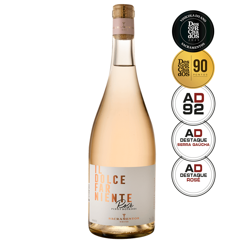 Vinho Il Dolce Far Niente Rosé 2024 - Sacramentos Vinifer