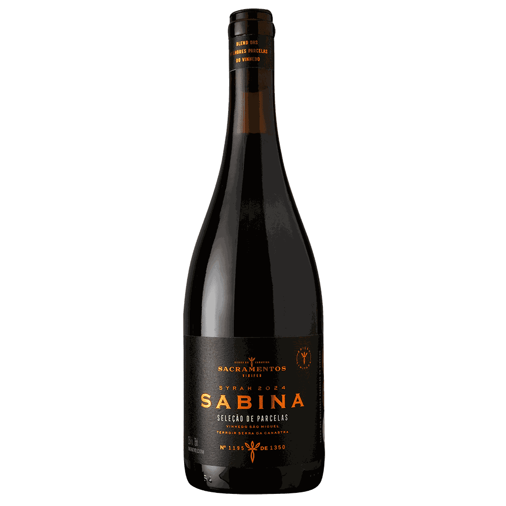 Vinho Sabina Syrah Seleção de Parcelas 2024 - Sacramentos Vinifer