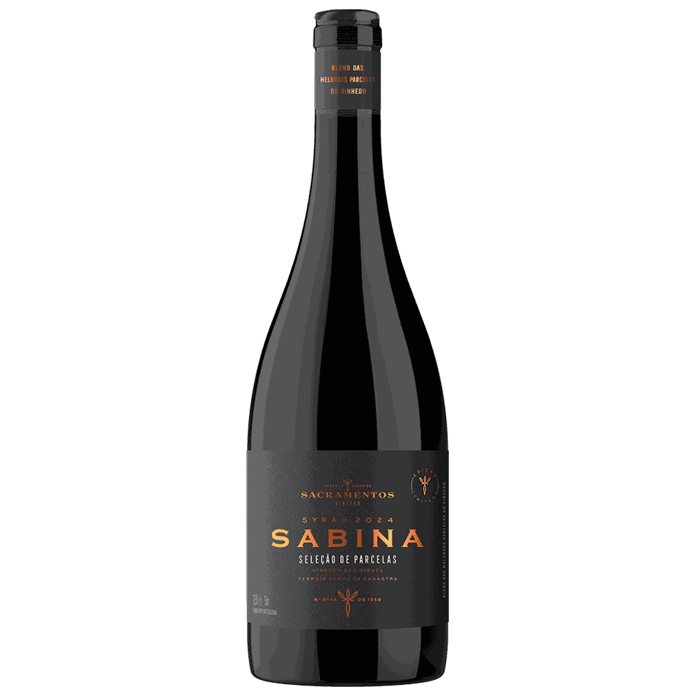 Vinho Sabina Syrah Seleção de Parcelas 2024 - Sacramentos Vinifer