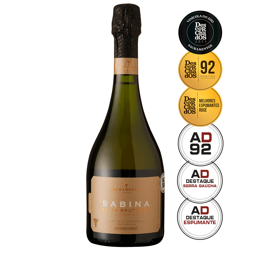 Espumante Sabina Extra Brut Rosé 2023