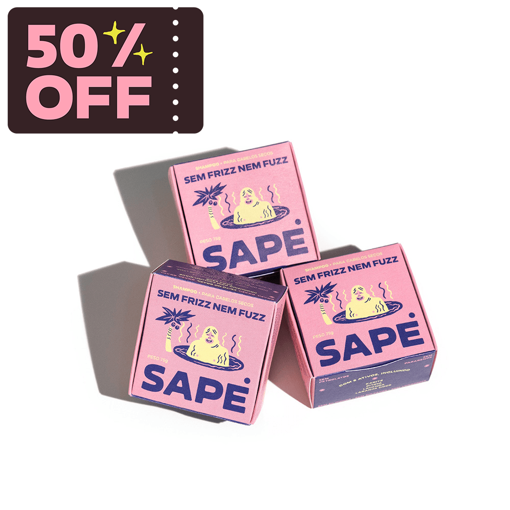 Trio Shampoo Sem Frizz Nem Fuzz