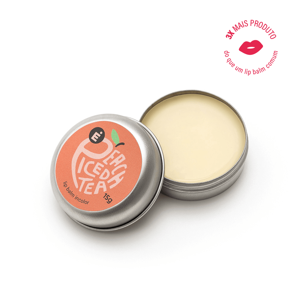 Lip Balm Incolor Peach Iced Tea