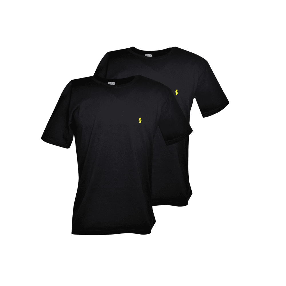 Kit 2 Camisetas Masculina Básica Lisa 100% Algodão... - Shelga Boots