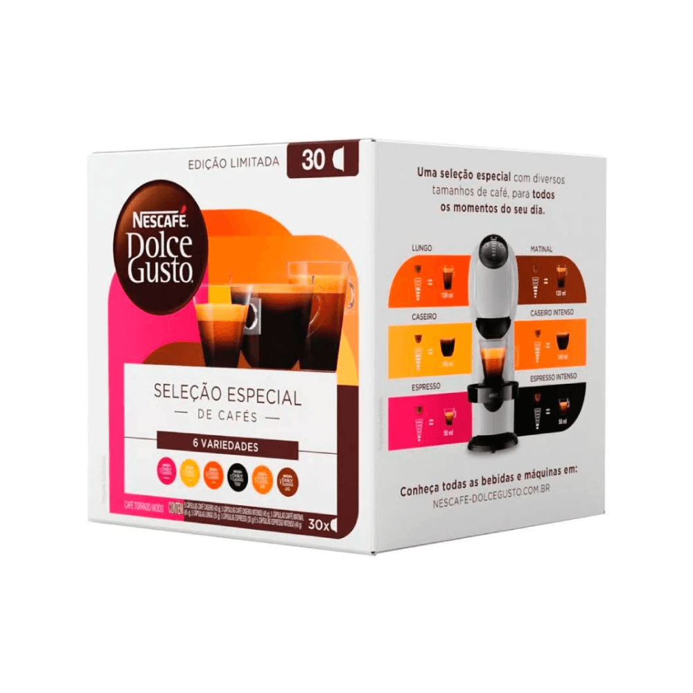 Cápsula Nescafé Dolce Gusto Coffee Mix 30 Cápsulas Day 2 Day
