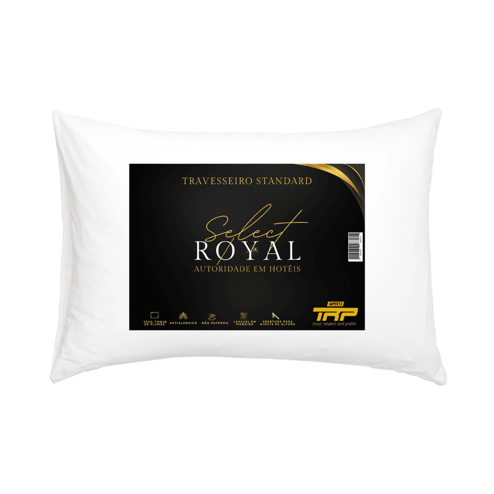 Travesseiro Select Royal Toque De Plumas - R4840 - TRP Loja