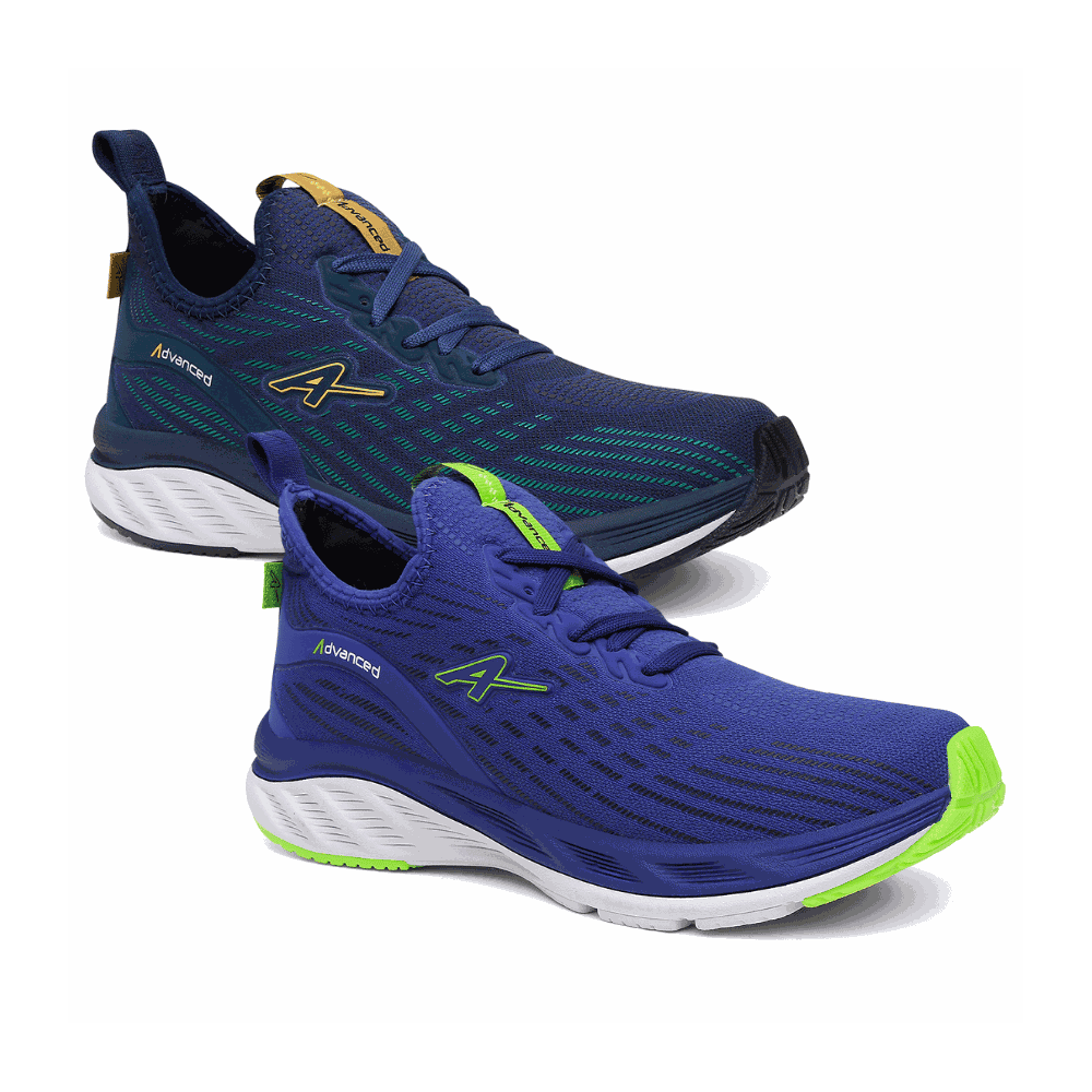 Kit 2 Pares de Tênis Masculino Advanced Running Corrida Caminha Academia - Envio Rápido - Via Livre Boots