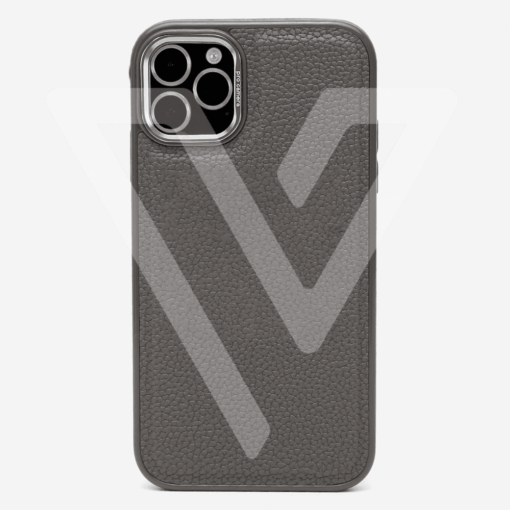 Capa em Couro Vittal Case Cinza - ... - USE VITTAL