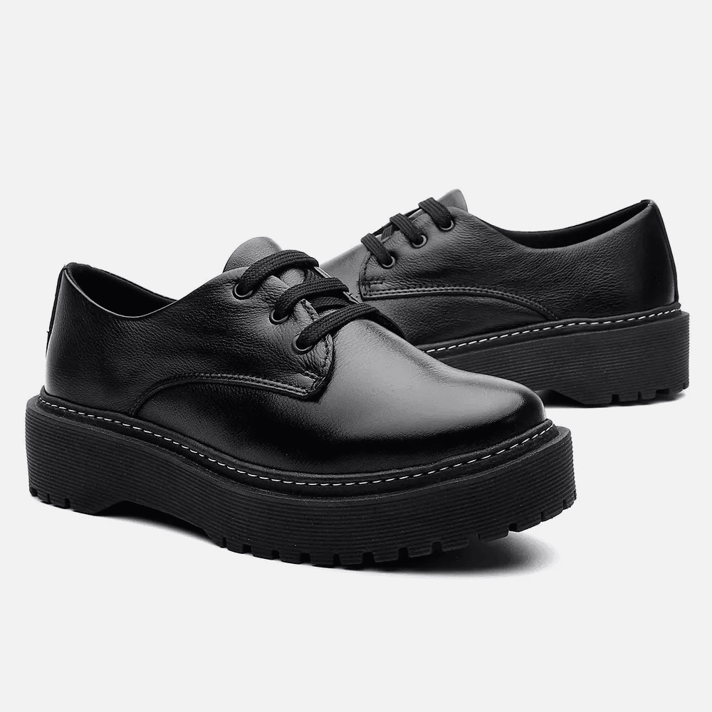 Oxford Vittal Tratorado em Couro Legítimo 