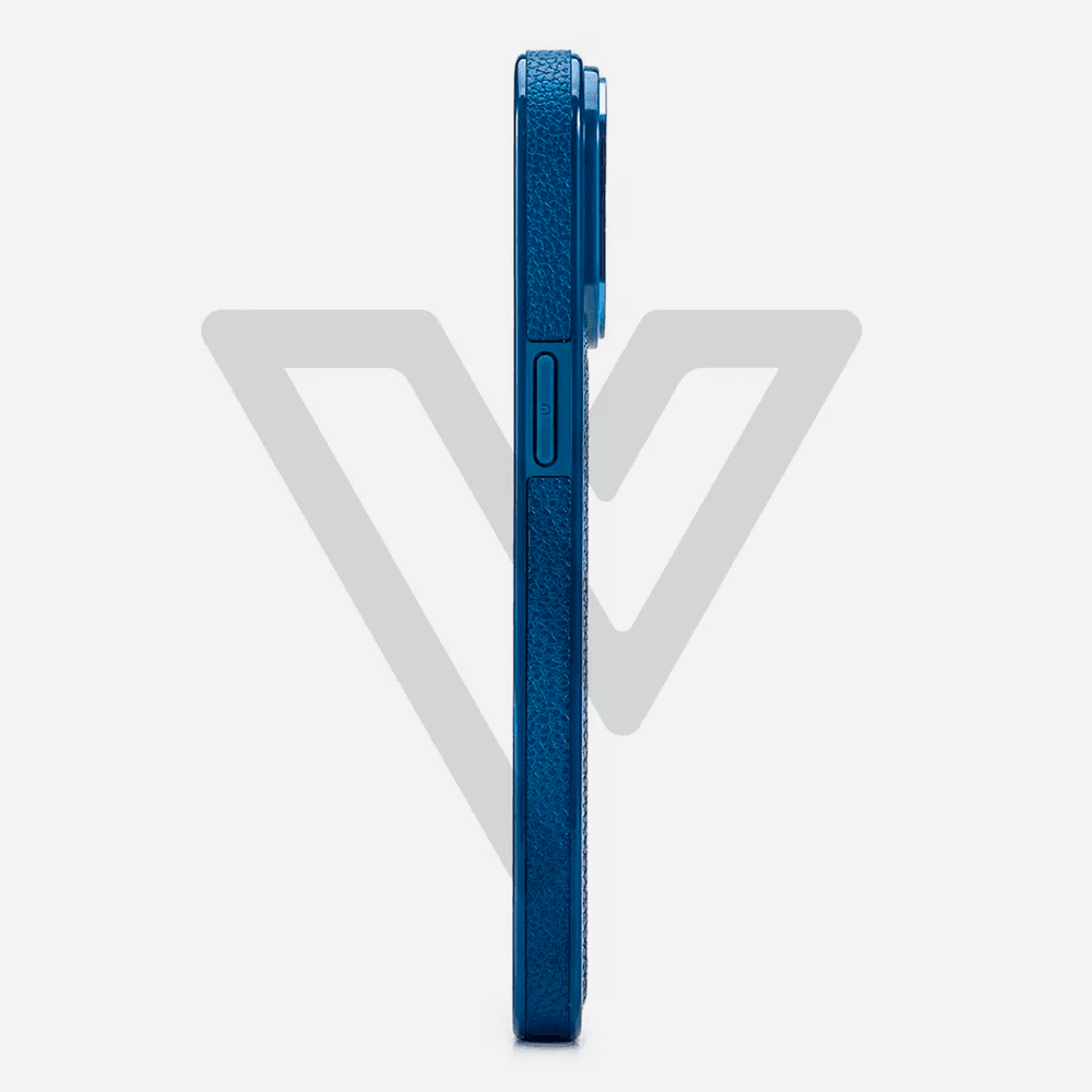 Capa em Couro Vittal Case Azul