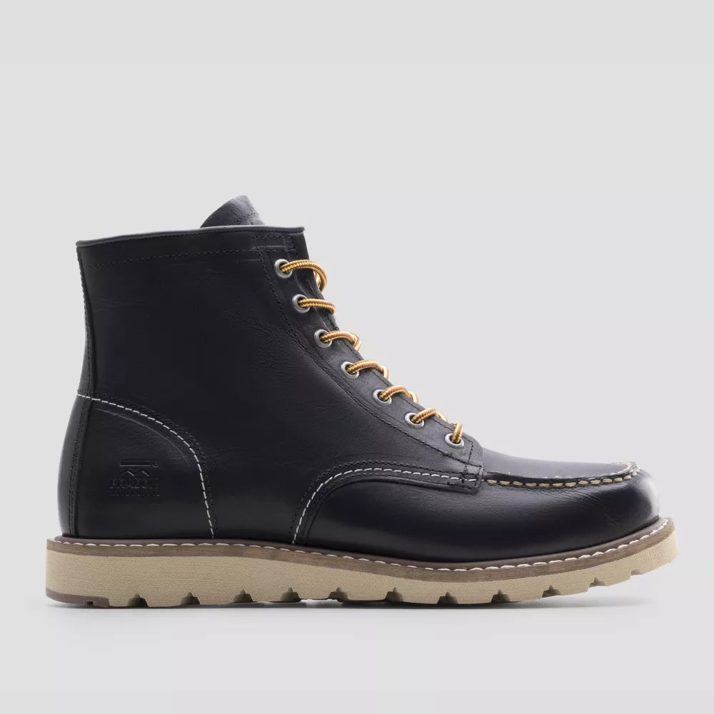 Bota Yuma Lace Zip Preto