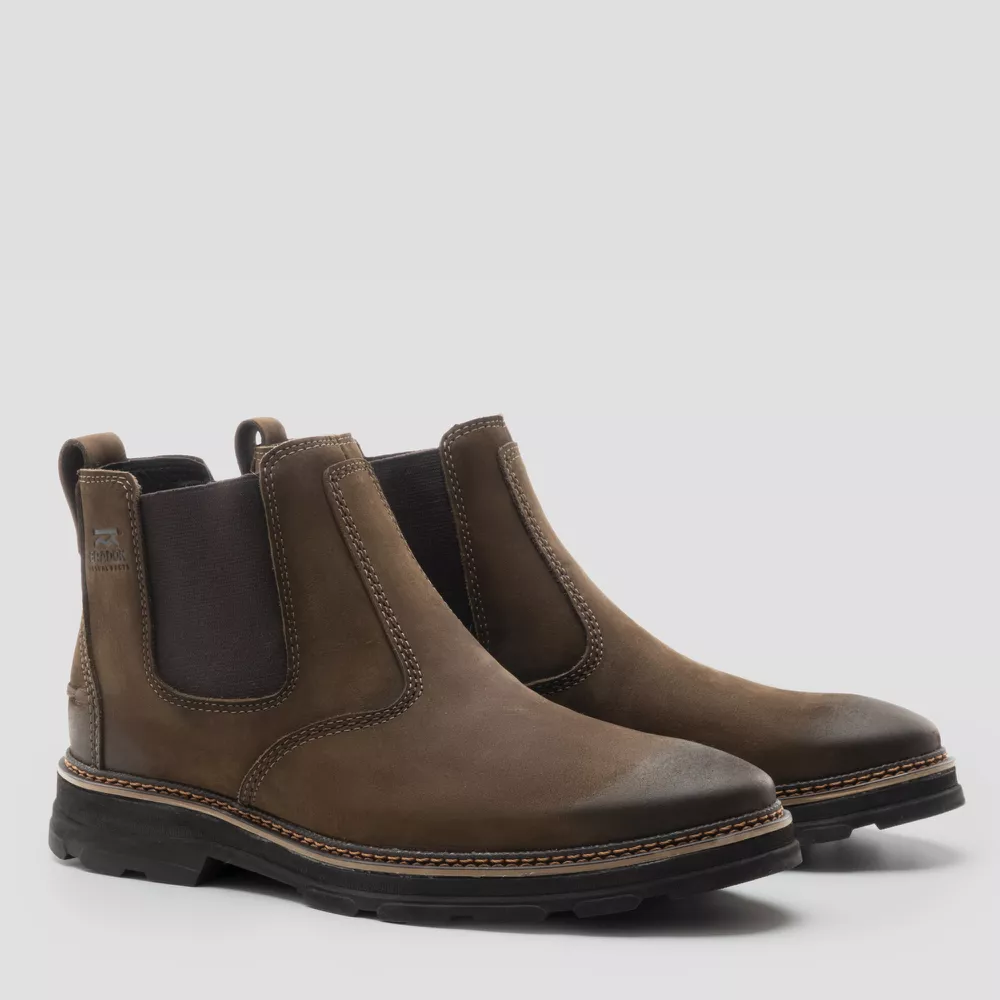 Made in England チャールズティアウィット　ダークブラウン　27㎝ Bota Britton Chelsea Kiwi