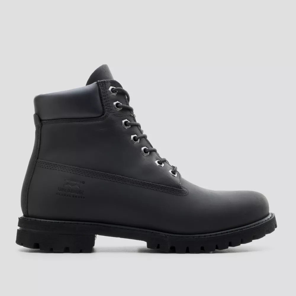 Bota Britton Lace Zip Preto