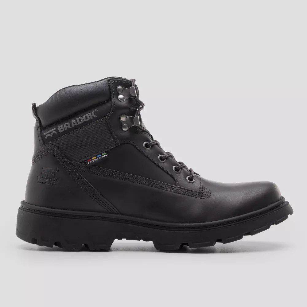 90s eskander × Bergdorf Goodman black Bota Work Shield Preto CA 50931