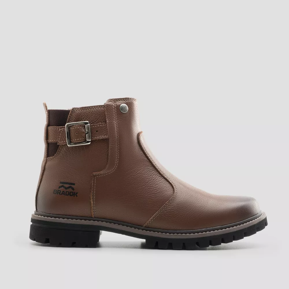 Bota Yuma Lace Zip Preto