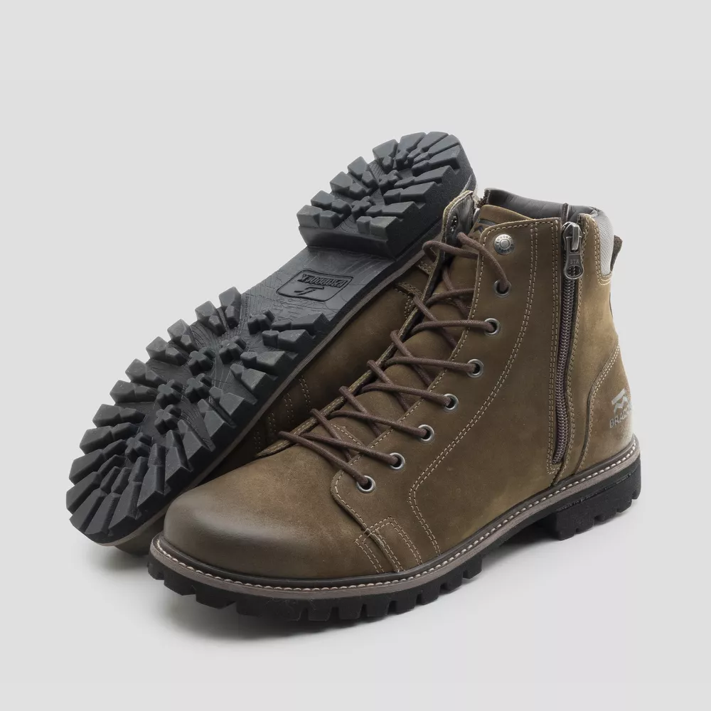 Bota Tucson Double Zip Kiwi