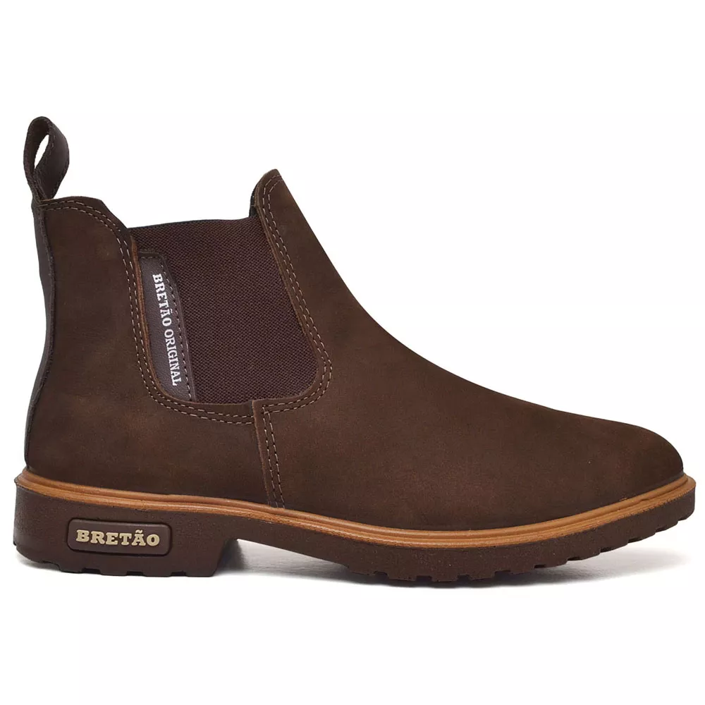 Botina Masculina Chelsea Solado Monte Carlo Petról... - BRETÃO STORE
