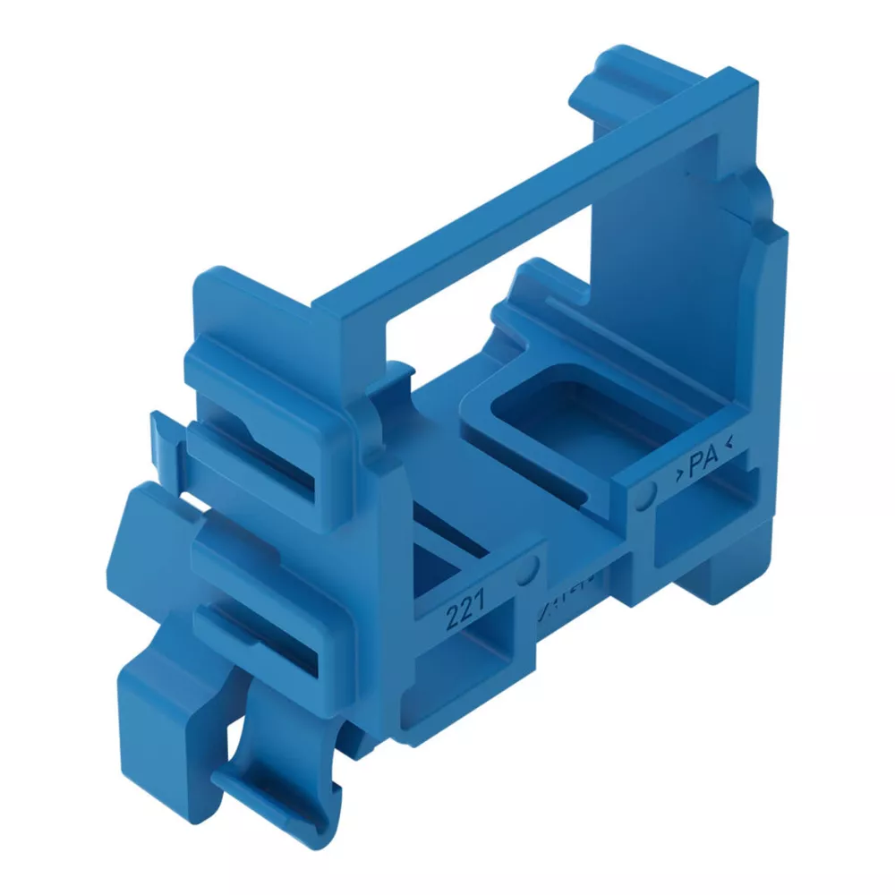 Base de Montagem para Conectores Wago 221 Azul | Broketto Materiais ...